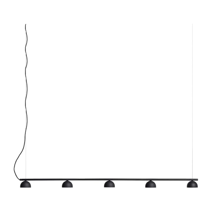 Candeeiro de teto Blush Rail 5 - Preto mate - Northern