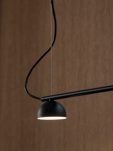 Candeeiro de teto Blush Rail 5 - Preto mate - Northern