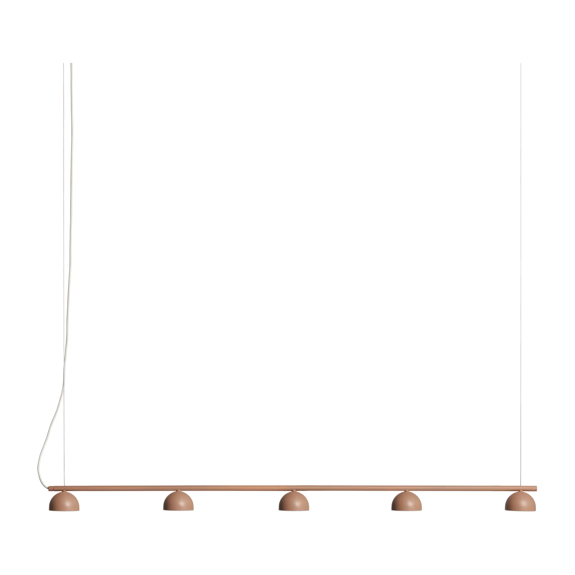 Candeeiro de teto Blush Rail 5, Warm beige Northern
