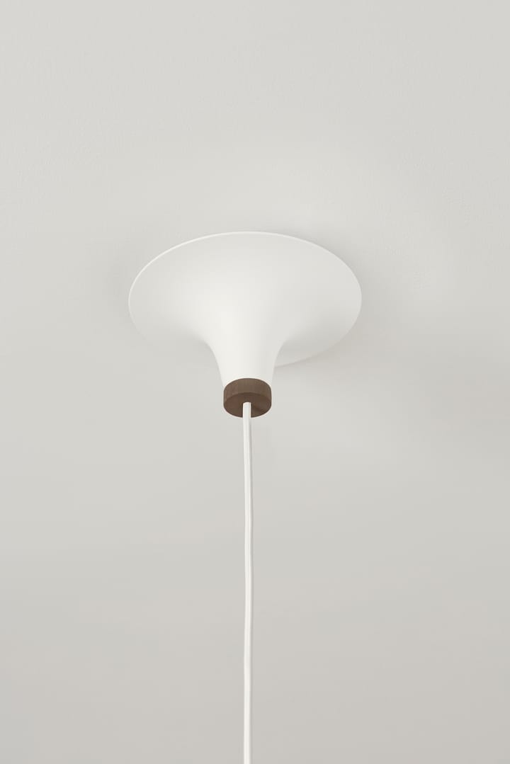 Candeeiro suspenso Acorn, Branco mate Northern