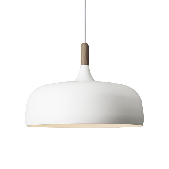 Candeeiro suspenso Acorn, Branco mate Northern