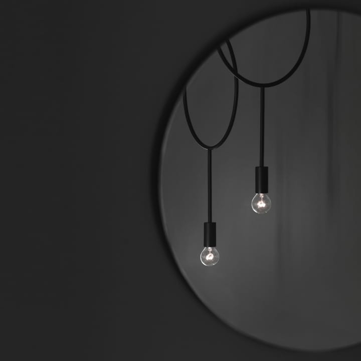 Candeeiro suspenso Circle, preto Northern