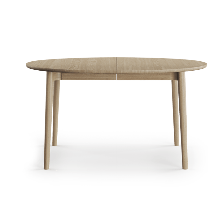 Expand mesa de jantar Ø140 cm - Carvalho oleado claro - Northern
