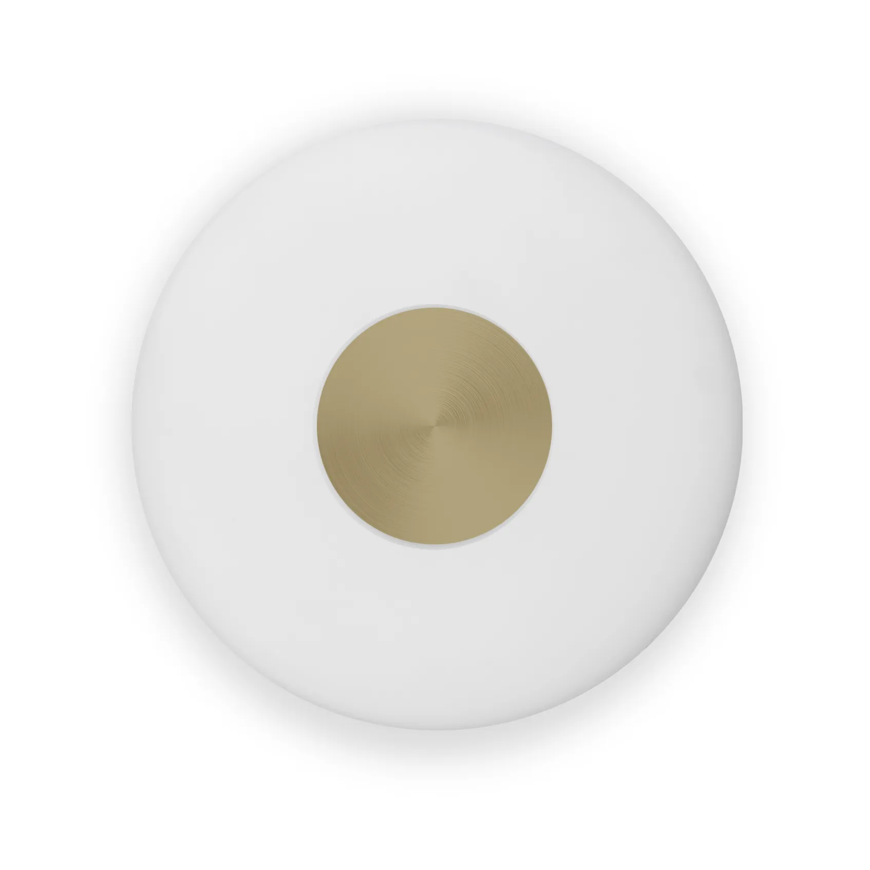 Glint candeeiro de parede Ø25 cm, Vidro opalino branco Northern