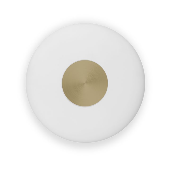 Glint candeeiro de parede Ø25 cm - Vidro opalino branco - Northern