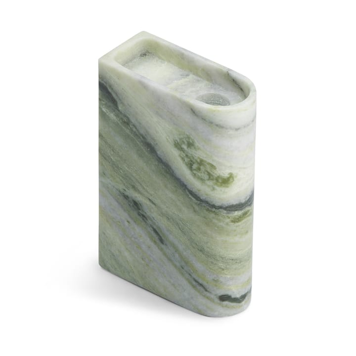 Monolith suporte para vela médio - Verde mármore mix - Northern