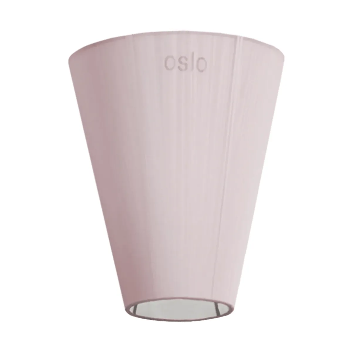 Oslo wood abajur para candeeiro de pé limited edition, Muted pink Northern