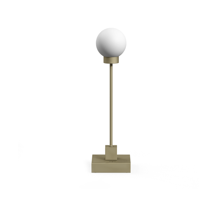 Snowball portabel candeeiro de mesa 33 cm - Cinza bege - Northern