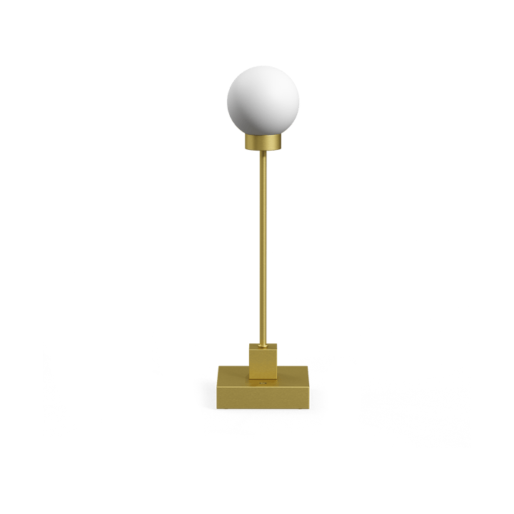 Snowball portabel candeeiro de mesa 33 cm - Latão - Northern