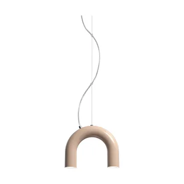 Arch single candeeiro pendente - Nude, 25,5 cm - Oblure