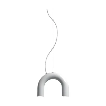 Arch single candeeiro pendente - White, 25,5 cm - Oblure
