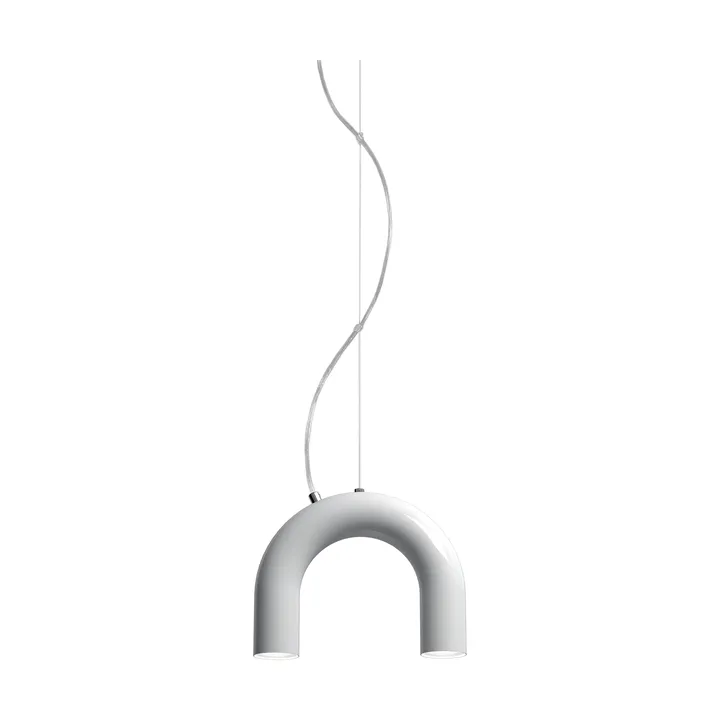 Arch single candeeiro pendente - White, 25,5 cm - Oblure