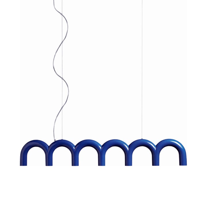 Candeeiro Arch 125,6 cm  - Azul - Oblure