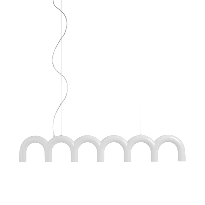 Candeeiro Arch 125,6 cm  - Branco - Oblure