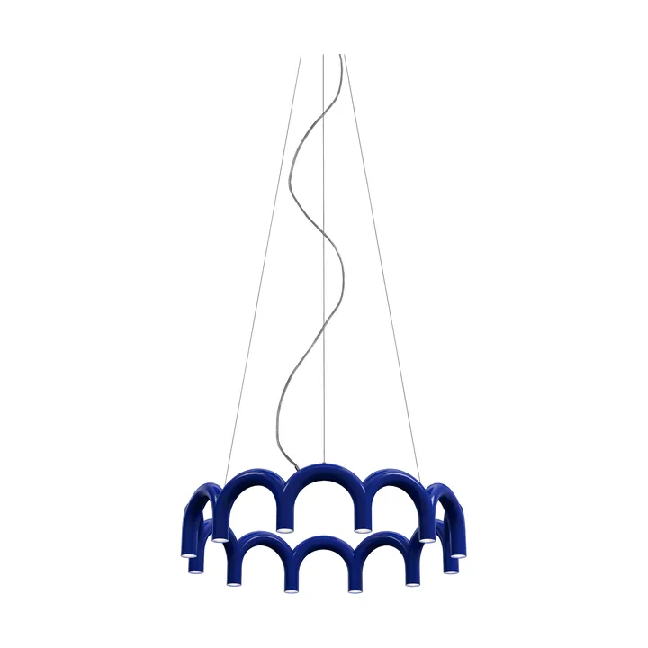 Candeeiro Arch circle Ø76 cm - Blue, Ø98 cm - Oblure