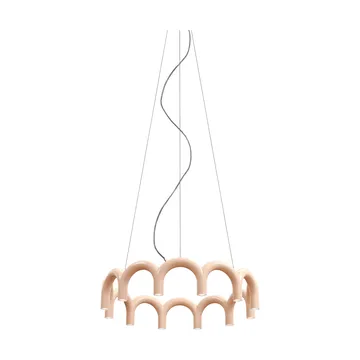 Candeeiro Arch circle Ø76 cm - Nude, Ø98 cm - Oblure
