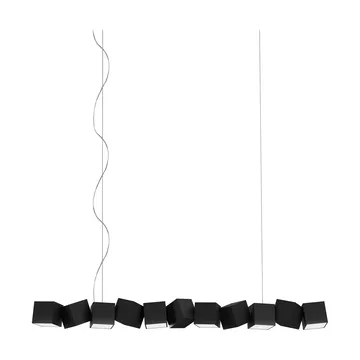 Candeeiro Blockchain system 11  - Preto - Oblure