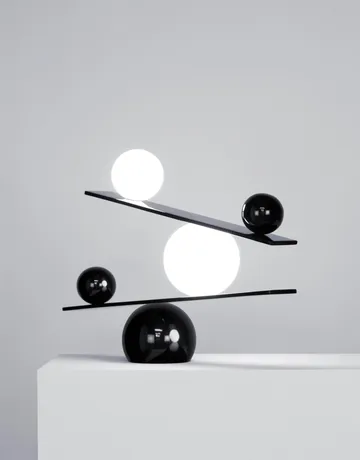 Candeeiro de mesa Balance  - Black, v2 - Oblure
