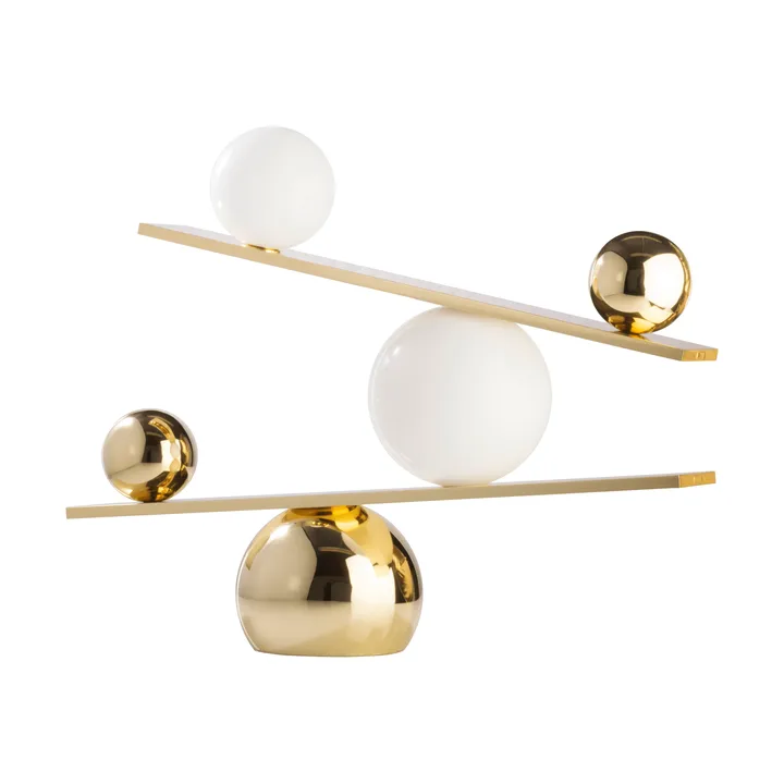 Candeeiro de mesa Balance  - Latão, v2 - Oblure