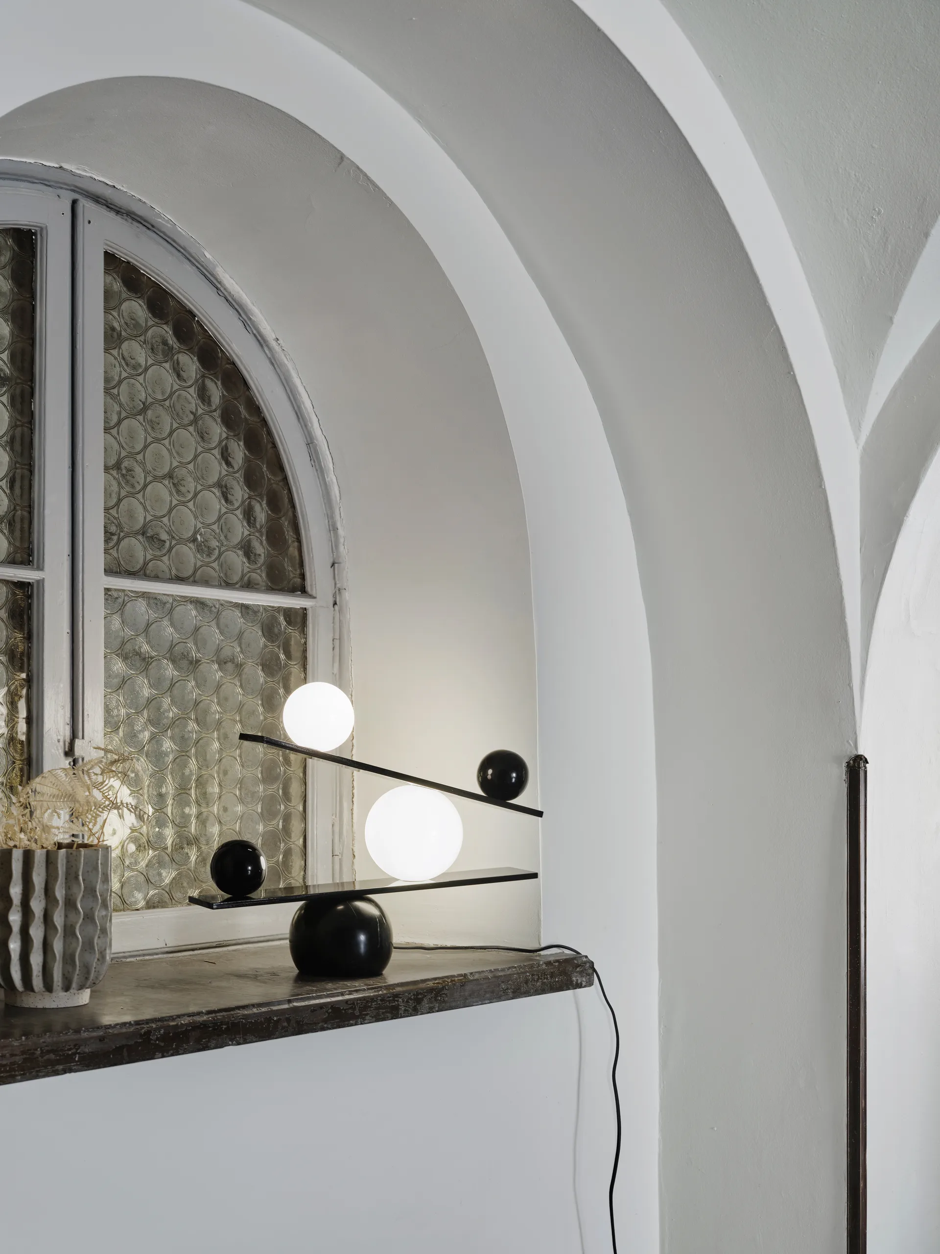 Candeeiro de mesa Balance , Preto Oblure