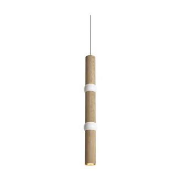 Lightbone candeeiro suspenso - Large 83,6 cm, carvalho natural - Oblure
