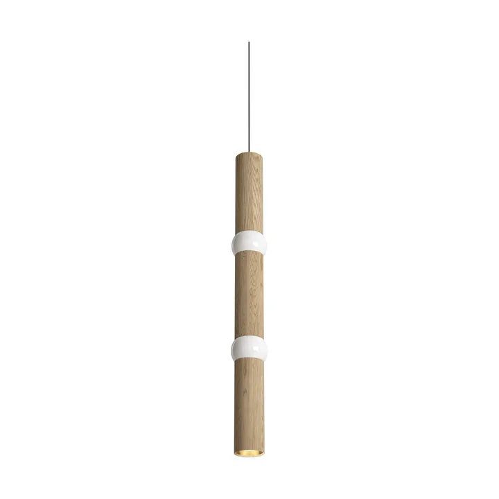 Lightbone candeeiro suspenso - Large 83,6 cm, carvalho natural - Oblure