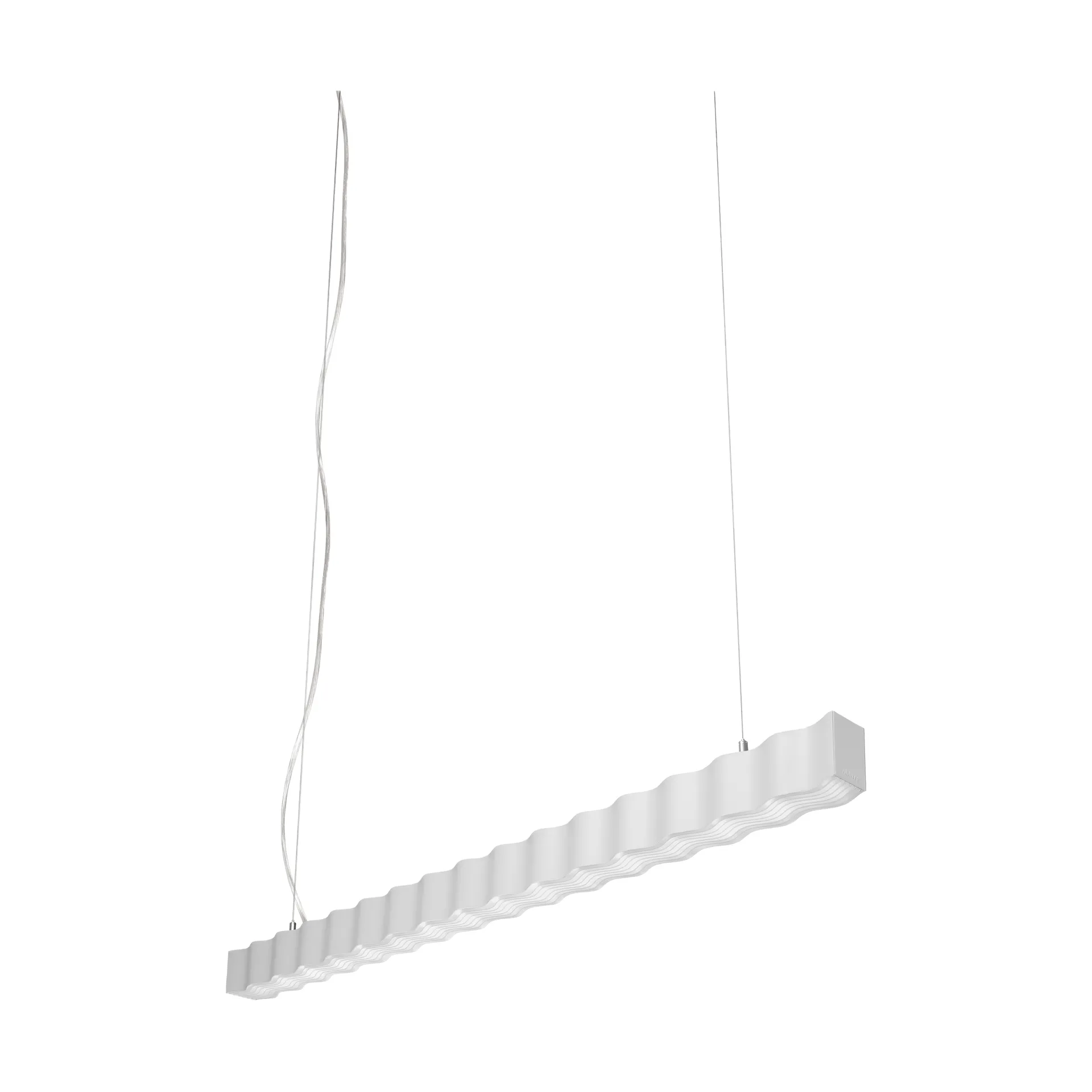 Superwave candeeiro pendente, Branco Oblure