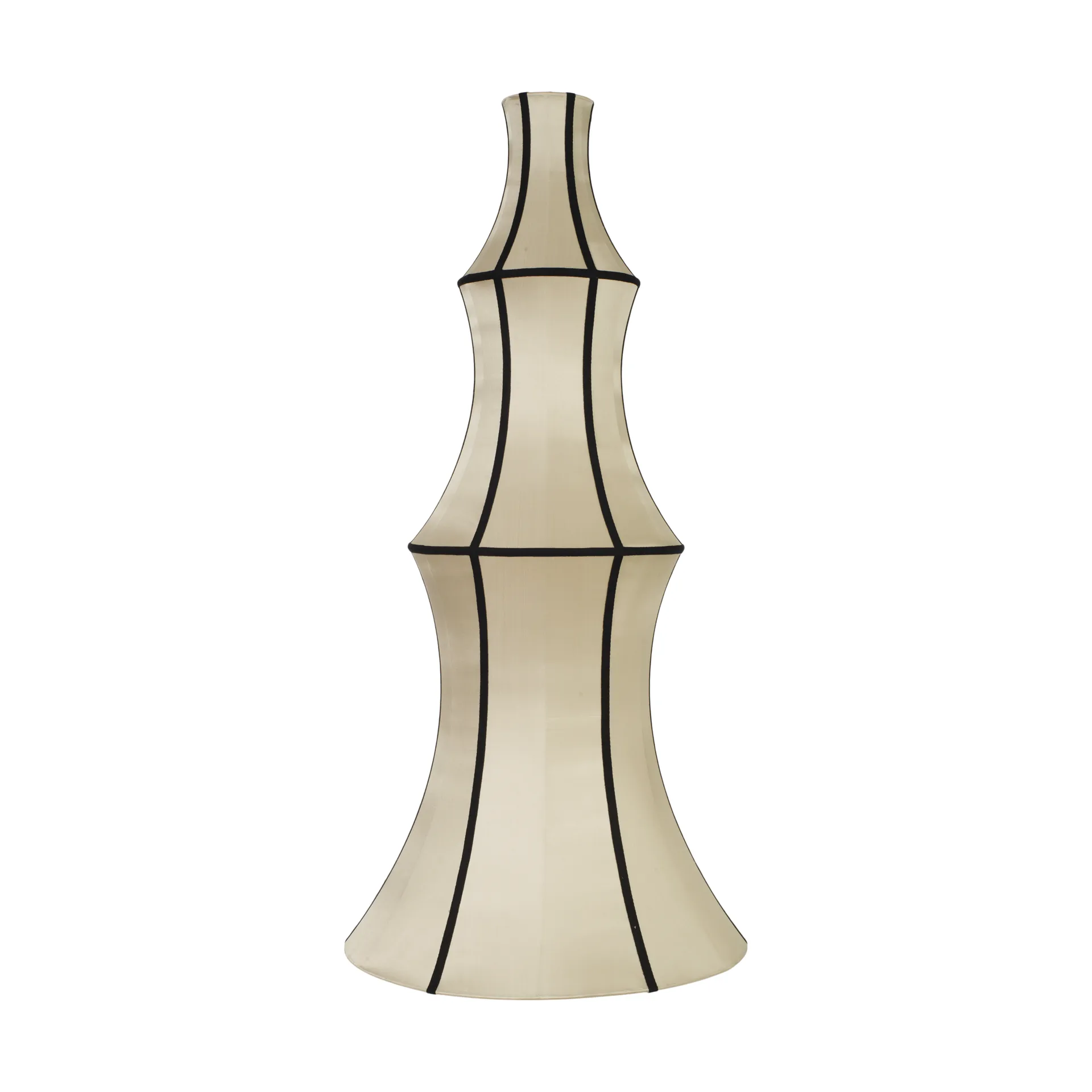 Abajur Indochina Classic Long, Kit-black Oi Soi Oi