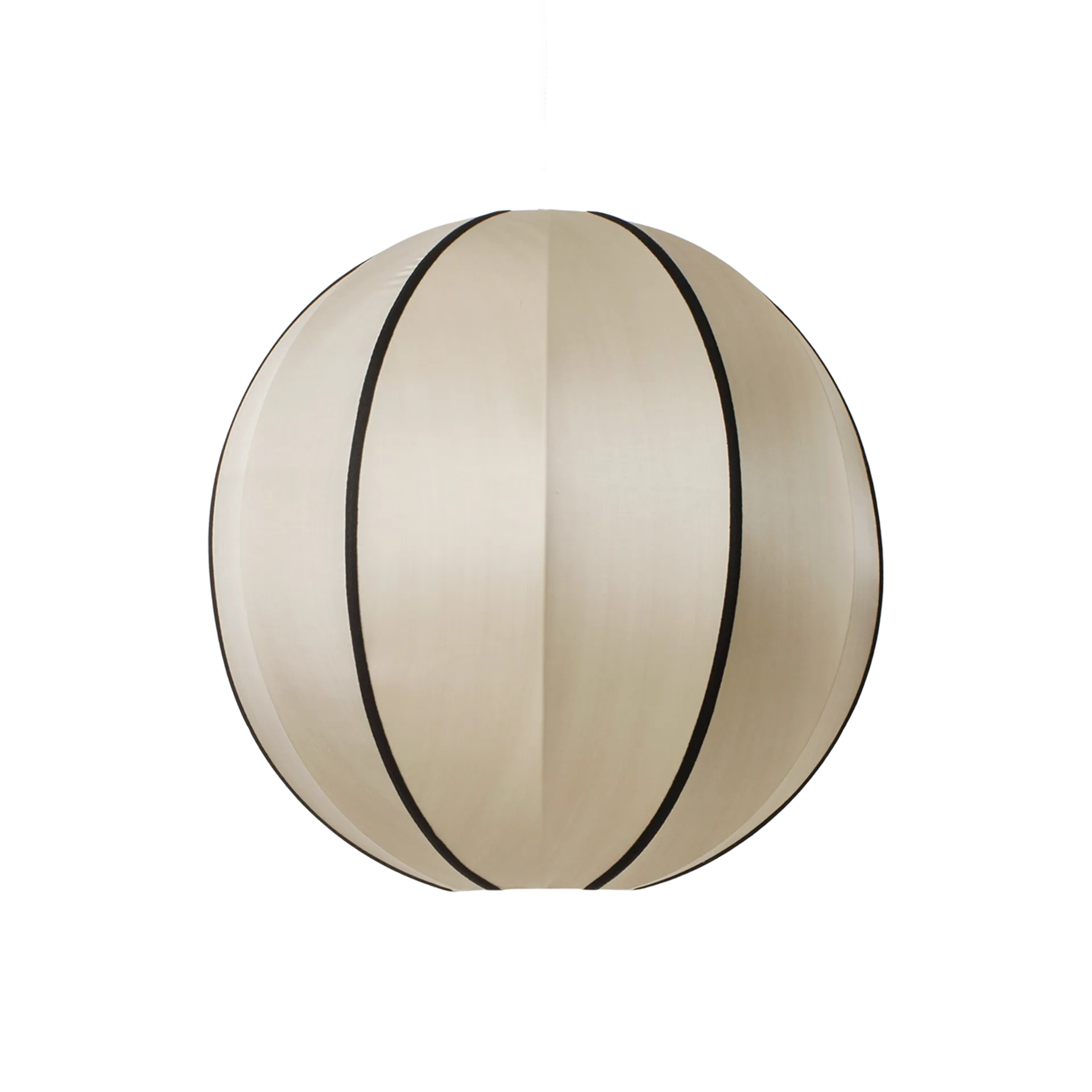 Abajur Indochina Classic Round, Kit-black Oi Soi Oi