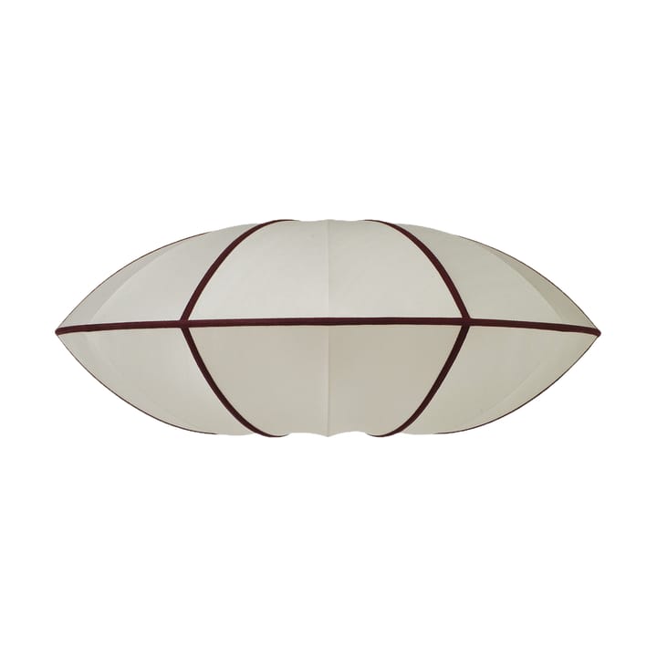 Abajur Indochina Classic UFO - Offwhite-bordeaux - Oi Soi Oi