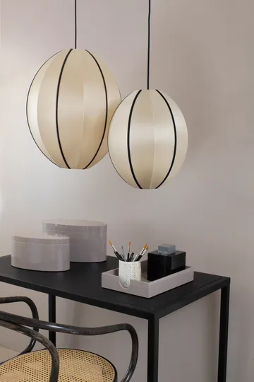 Indochina Classic Oval L abajur - Kit-black - Oi Soi Oi