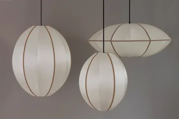 Indochina Classic Oval L abajur - Offwhite-amber - Oi Soi Oi