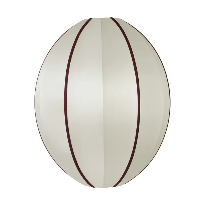 Indochina Classic Oval L abajur - Offwhite-bordeaux - Oi Soi Oi