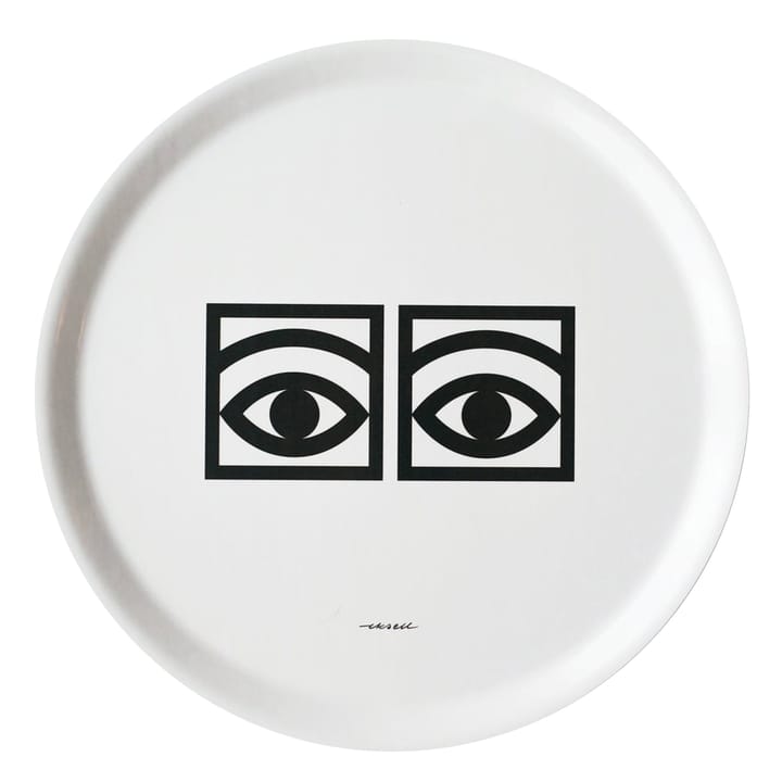 Ögon bandeja Ø38 cm - branco - Olle Eksell