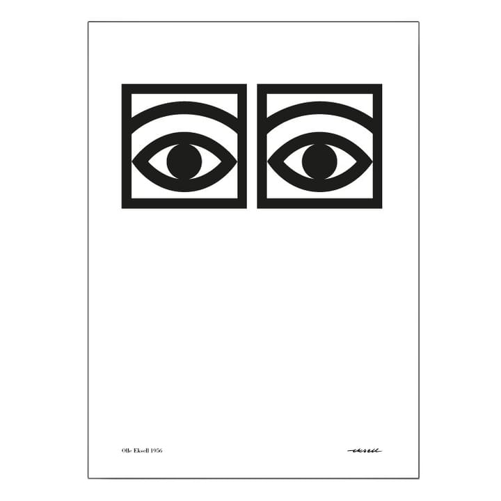 Ögon póster one-eye, 50x70 cm Olle Eksell