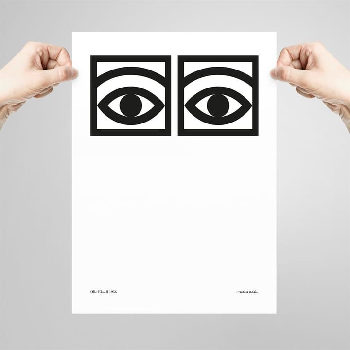 Ögon póster one-eye, 50x70 cm Olle Eksell