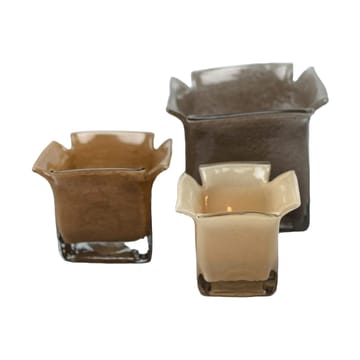 Atlas porta-vela 10 cm - Baunilha - Olsson & Jensen