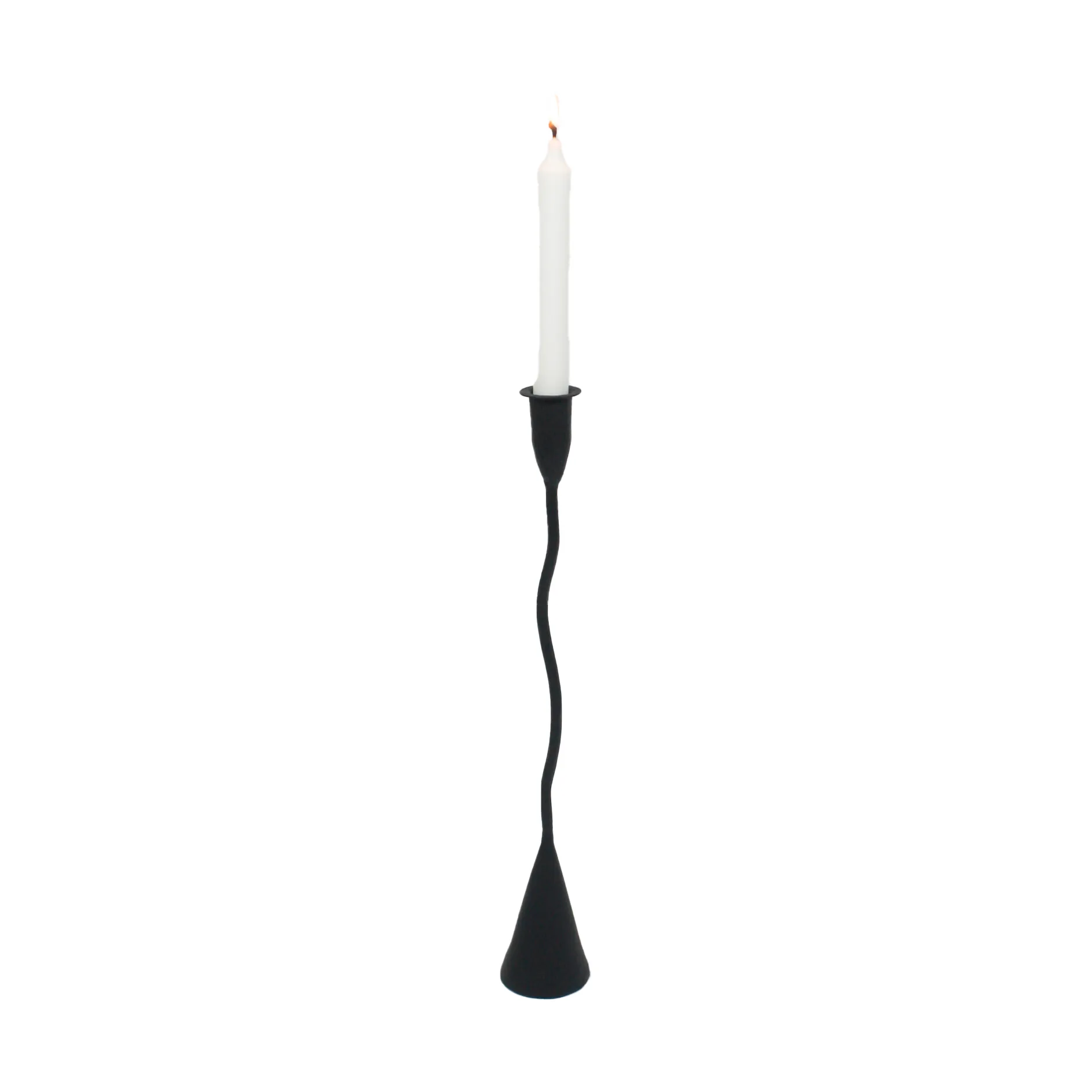 Castiçal Eskil 43 cm, Preto Olsson & Jensen
