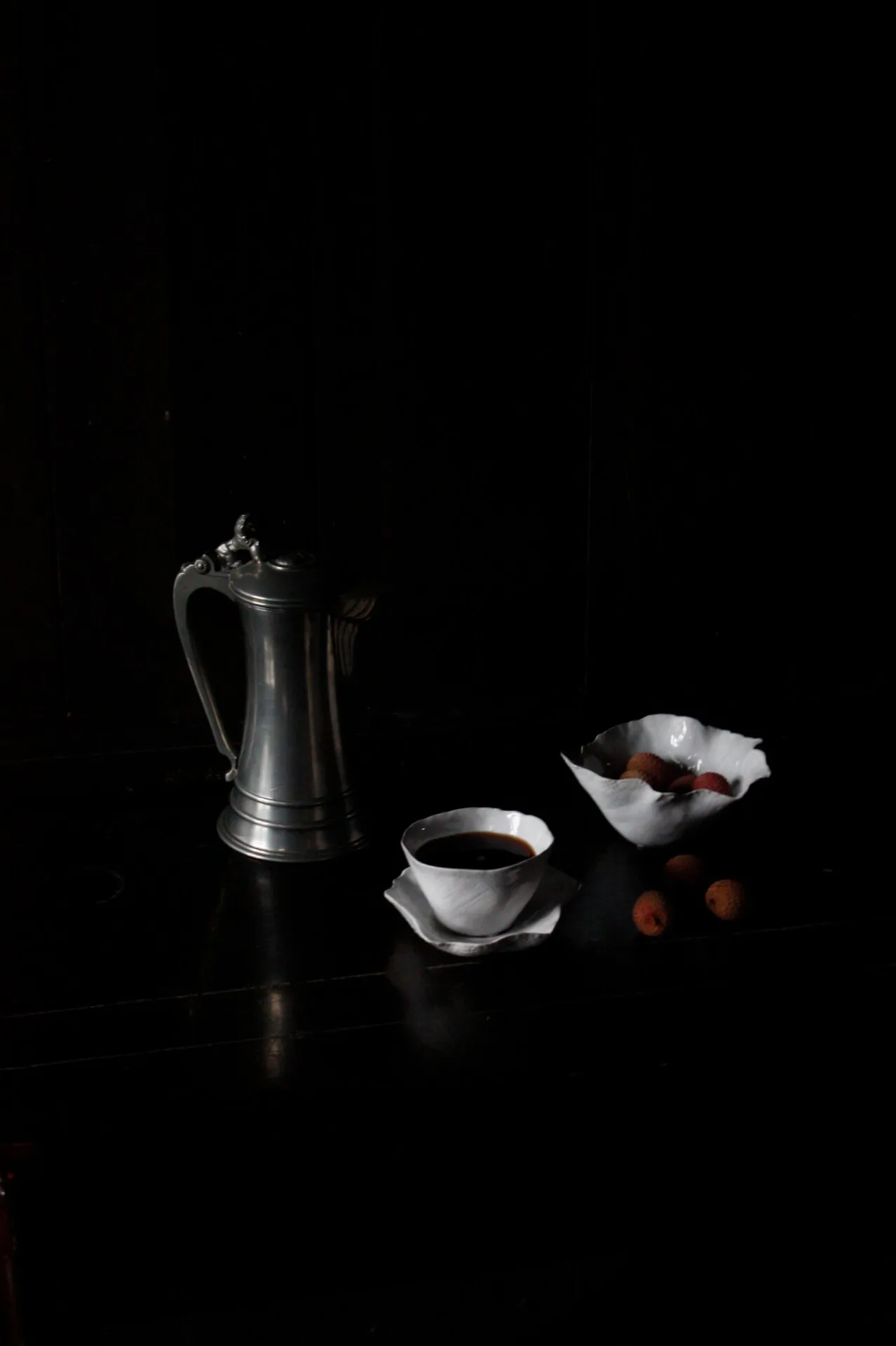 Chávena Clair com pires, Branco Olsson & Jensen