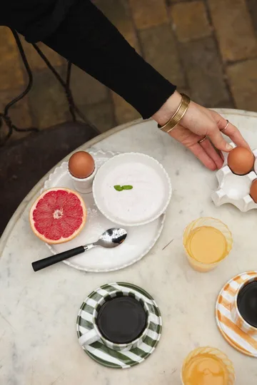 Chávena com pires Monica - Verde - Olsson & Jensen