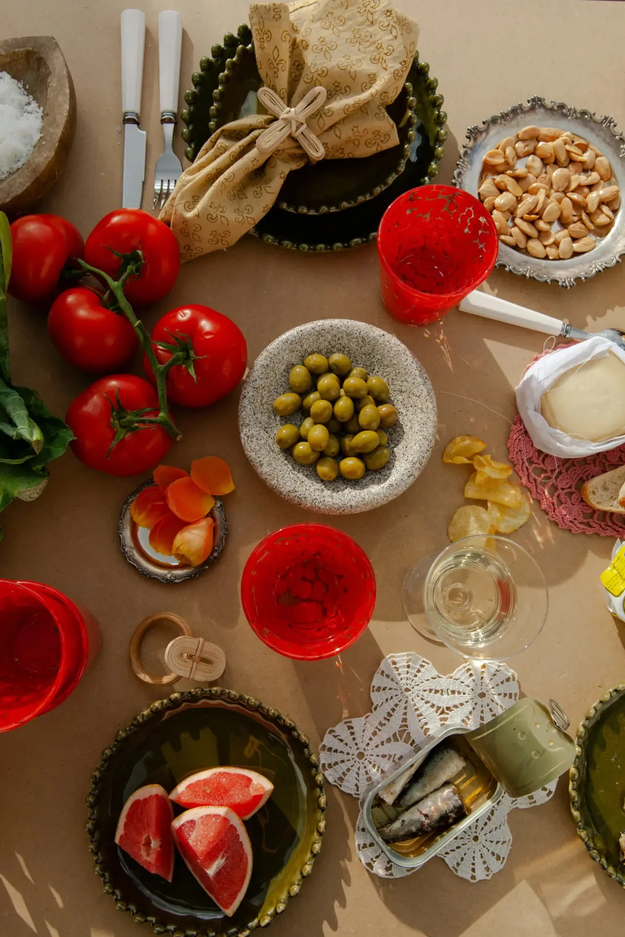 Eden prato de sobremesa Ø16 cm, Verde Olsson & Jensen