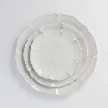 Judith prato grande Ø34 cm - Branco - Olsson & Jensen