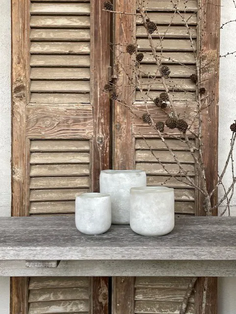 Lanterna Halde 12 cm, Branco Olsson & Jensen