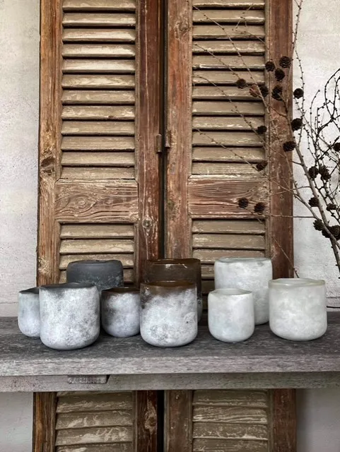 Lanterna Halde 12 cm, Branco Olsson & Jensen