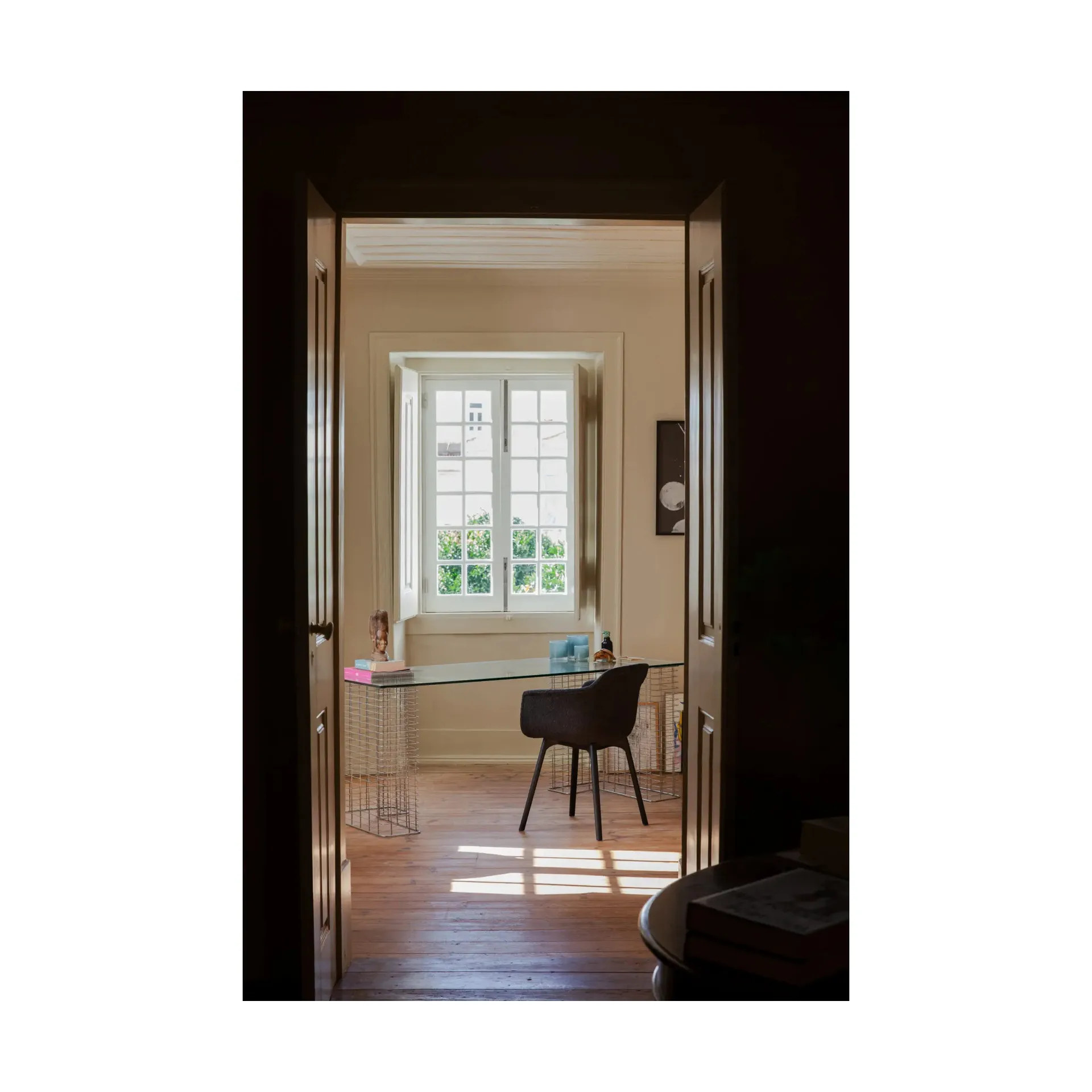 Nilla porta-vela 8 cm, Azul claro Olsson & Jensen