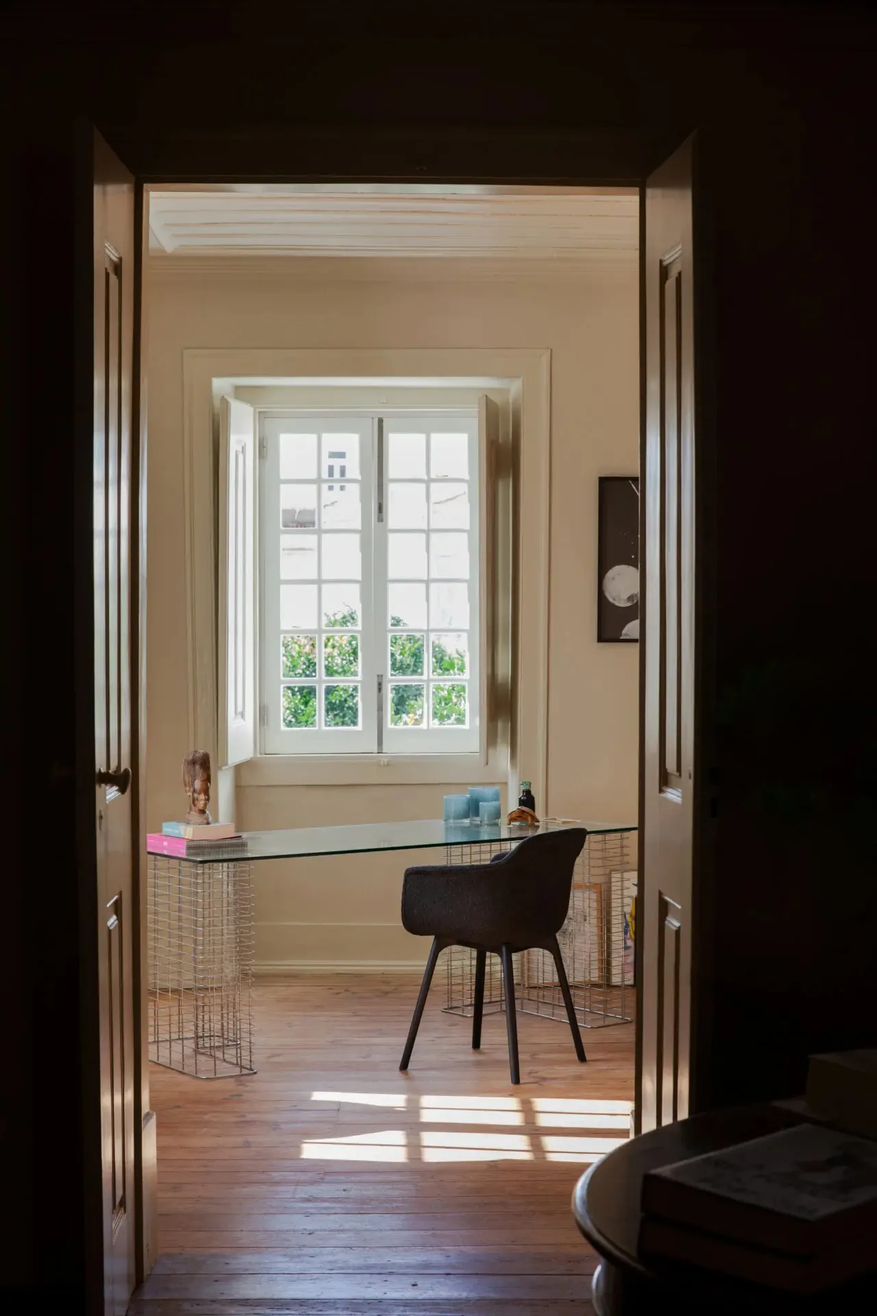 Nilla porta-vela 8 cm, Azul claro Olsson & Jensen