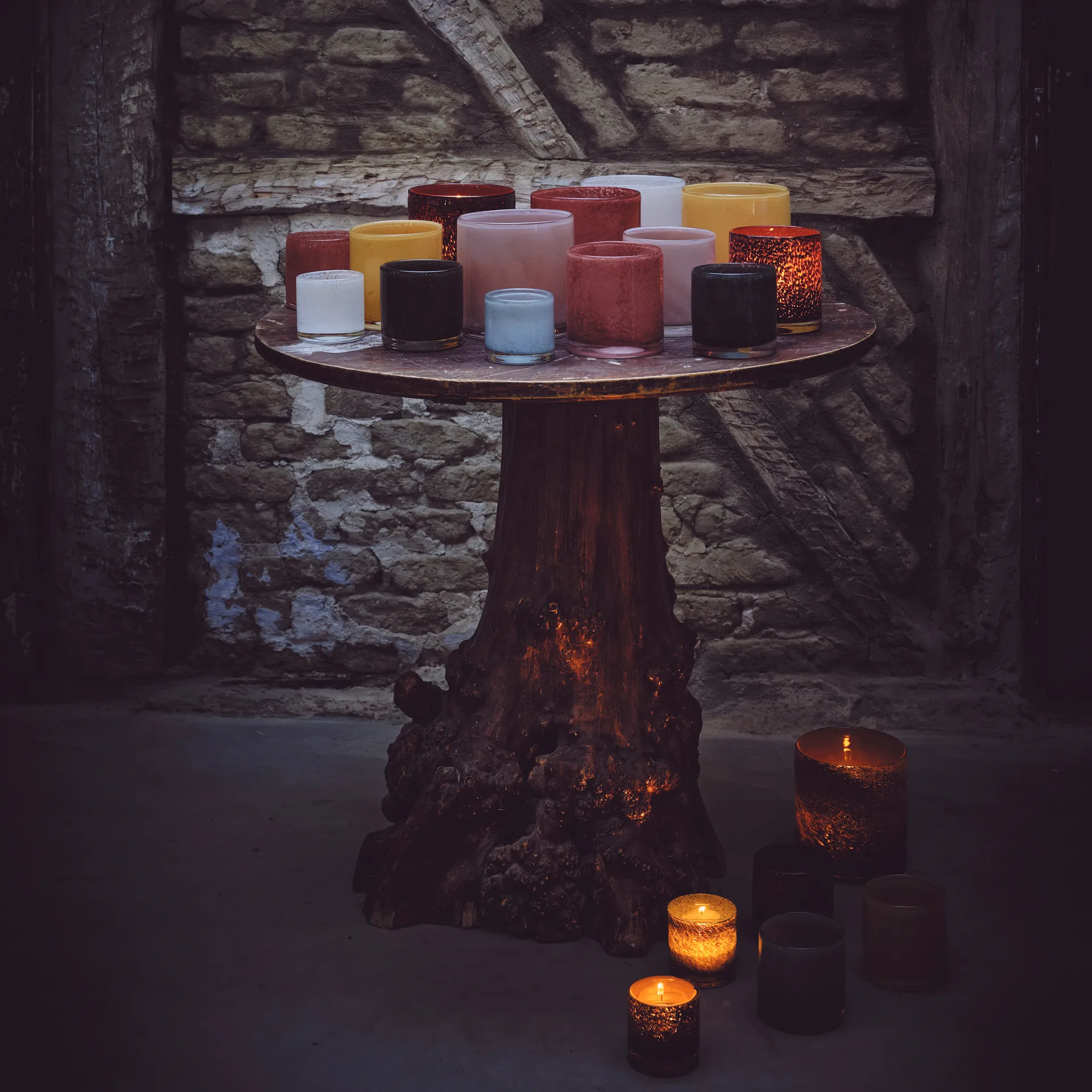 Nilla porta-vela 8 cm, branco Olsson & Jensen