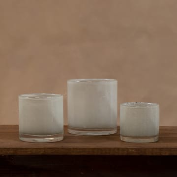 Nilla porta-vela 8 cm - cinza bege - Olsson & Jensen