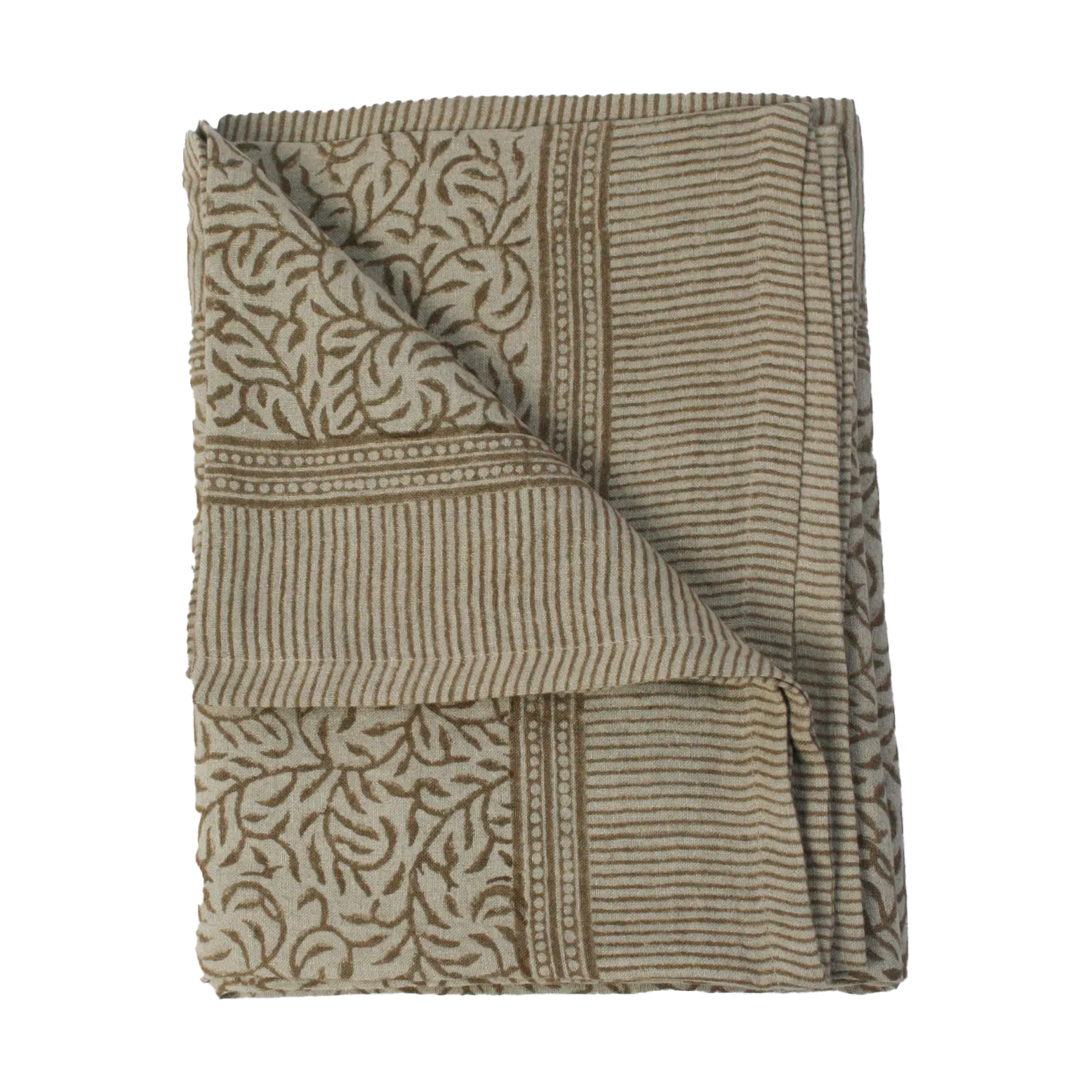 Toalha de mesa linho Felicie 150x300, Bege Olsson & Jensen