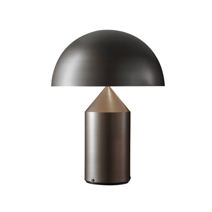 Atollo grande 233 Mesa/ Lâmpada de chão metal, Bronze acetinado, grande Oluce